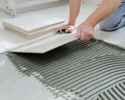 For fixing Ceramic Tiles on Floors
